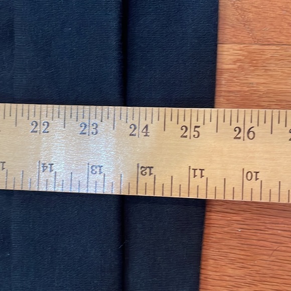 Adidas Mens Large Black Hoodie with Kangaroo Pocket White Stripes - Picture 7 of 13